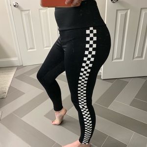 Forever 21 checkered leggings